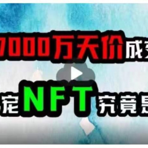 【热点】一夜爆火的NFT，数字艺术品拍出近7000万美元！ NFT会成为市场下一个爆点吗? ...